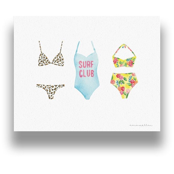 Emma Allen Design Studio: WatercoloUr Art Print - Picture 1 of 1